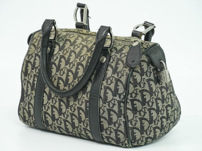 Christian Dior トロッター ミニ ボストンバッグ ブラック