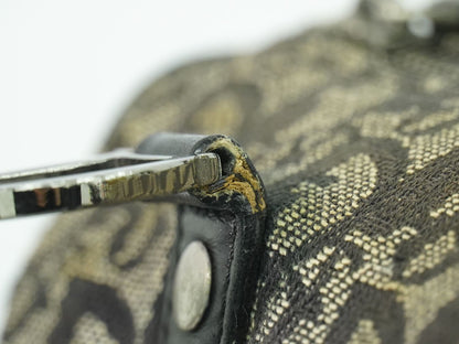 Christian Dior トロッター ミニ ボストンバッグ ブラック