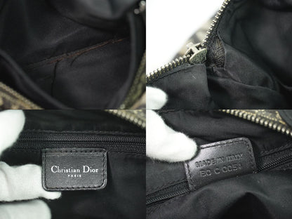 Christian Dior トロッター ミニ ボストンバッグ ブラック