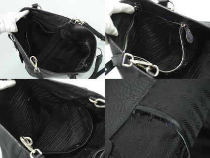 PRADA 2WAY ショルダーバッグ ブラック BN1713