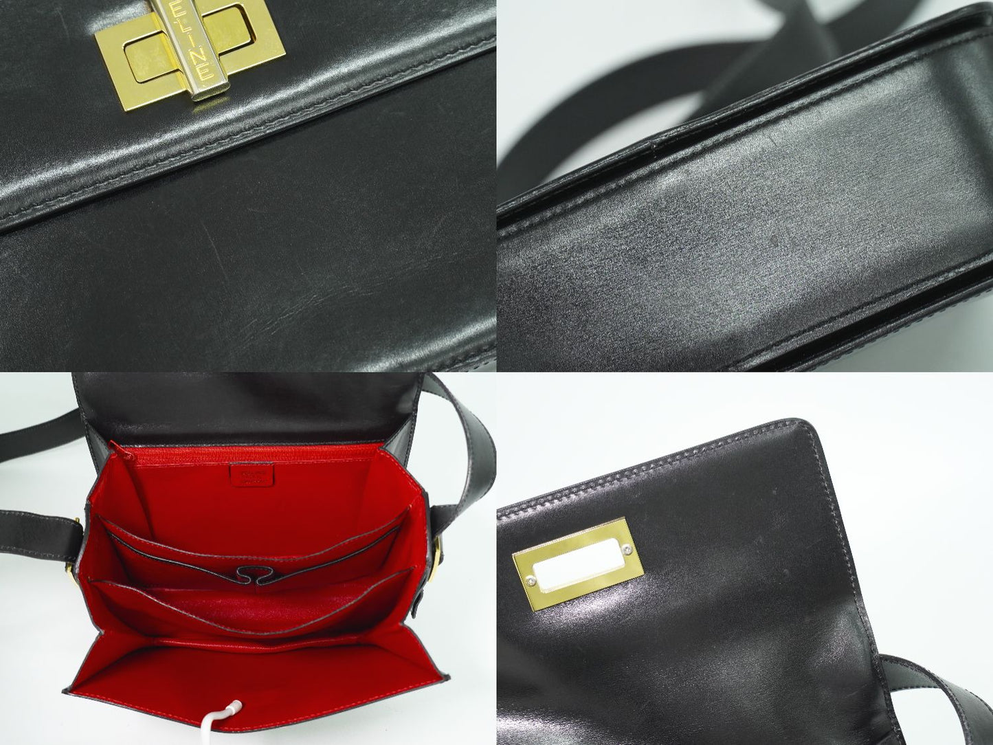 CELINE ショルダーバッグ ブラック