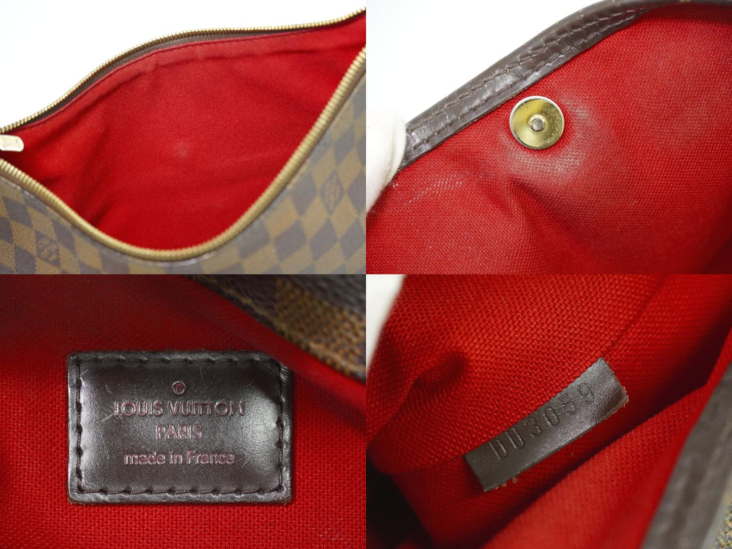 LOUIS VUITTON ブルームズベリ PM ダミエ エベヌ ショルダーバッグ N42251