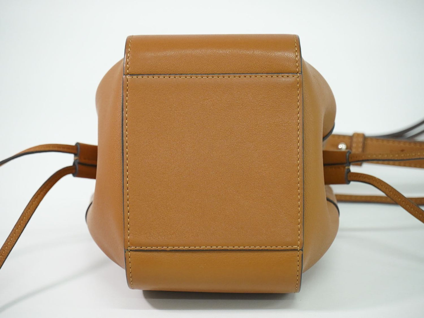 LOEWE ハンモック ドローストリング ミニ 2WAY ショルダーバッグ ブラウン