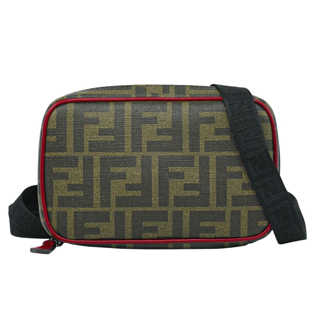 FENDI ズッカ ショルダーバッグ ブラウン 7AS122