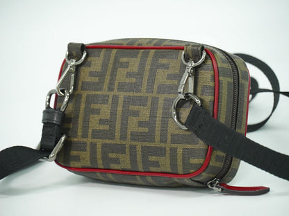 FENDI ズッカ ショルダーバッグ ブラウン 7AS122