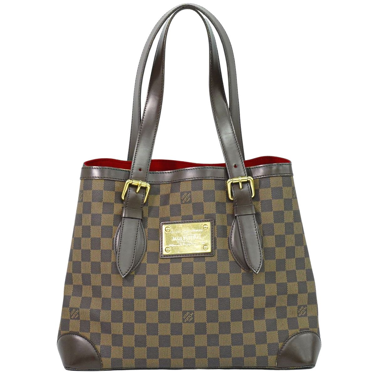 LOUIS VUITTON ハムステッド MM ダミエ エベヌ トートバッグ N51204