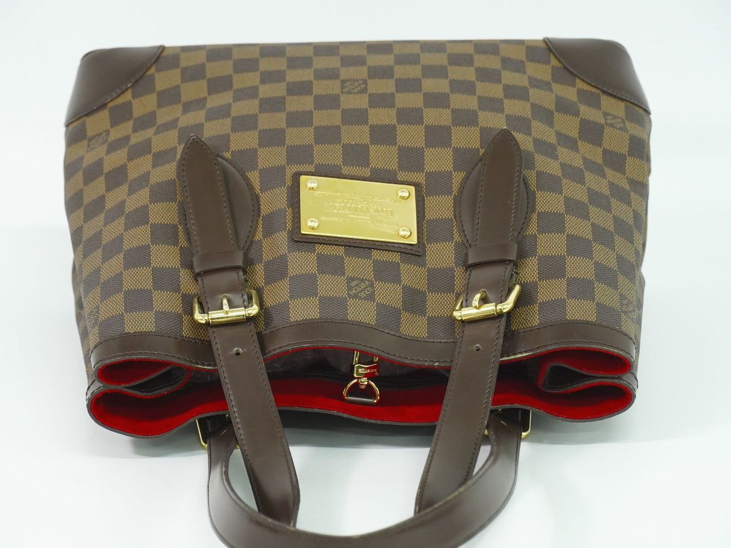 LOUIS VUITTON ハムステッド MM ダミエ エベヌ トートバッグ N51204