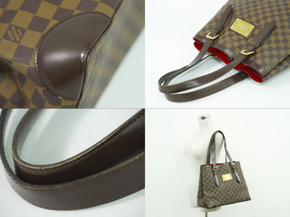 LOUIS VUITTON ハムステッド MM ダミエ エベヌ トートバッグ N51204