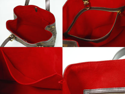 LOUIS VUITTON ハムステッド MM ダミエ エベヌ トートバッグ N51204