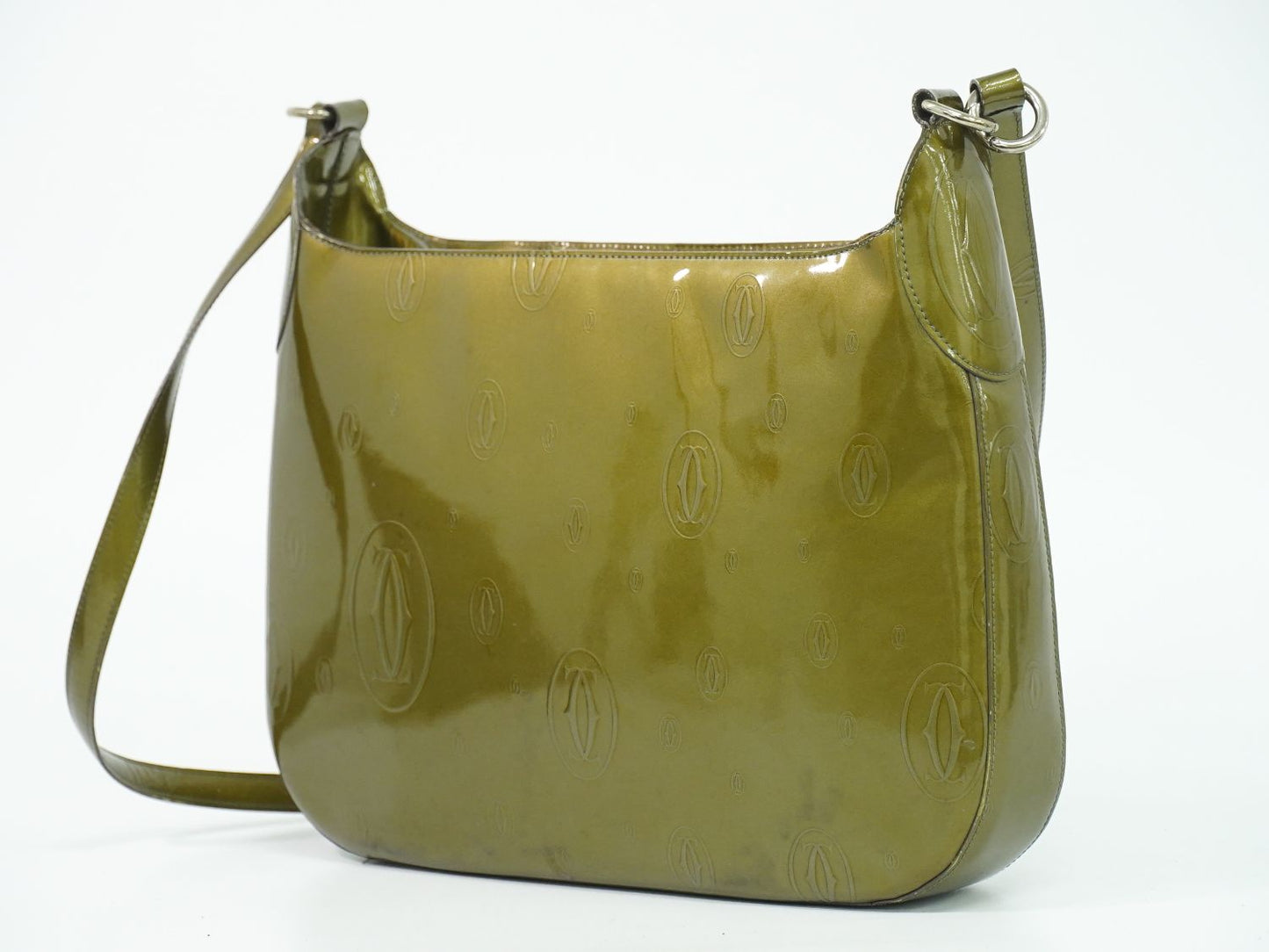 Cartier ハッピーバースデー ショルダーバッグ ブロンズ