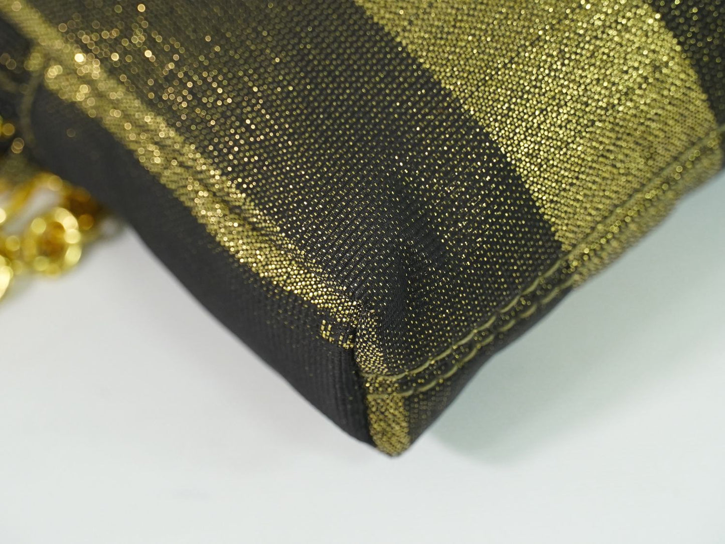 FENDI ペカン ショルダーバッグ ゴールド ブラック