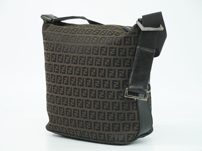 FENDI ズッキーノ ショルダーバッグ ブラウン 7VA004