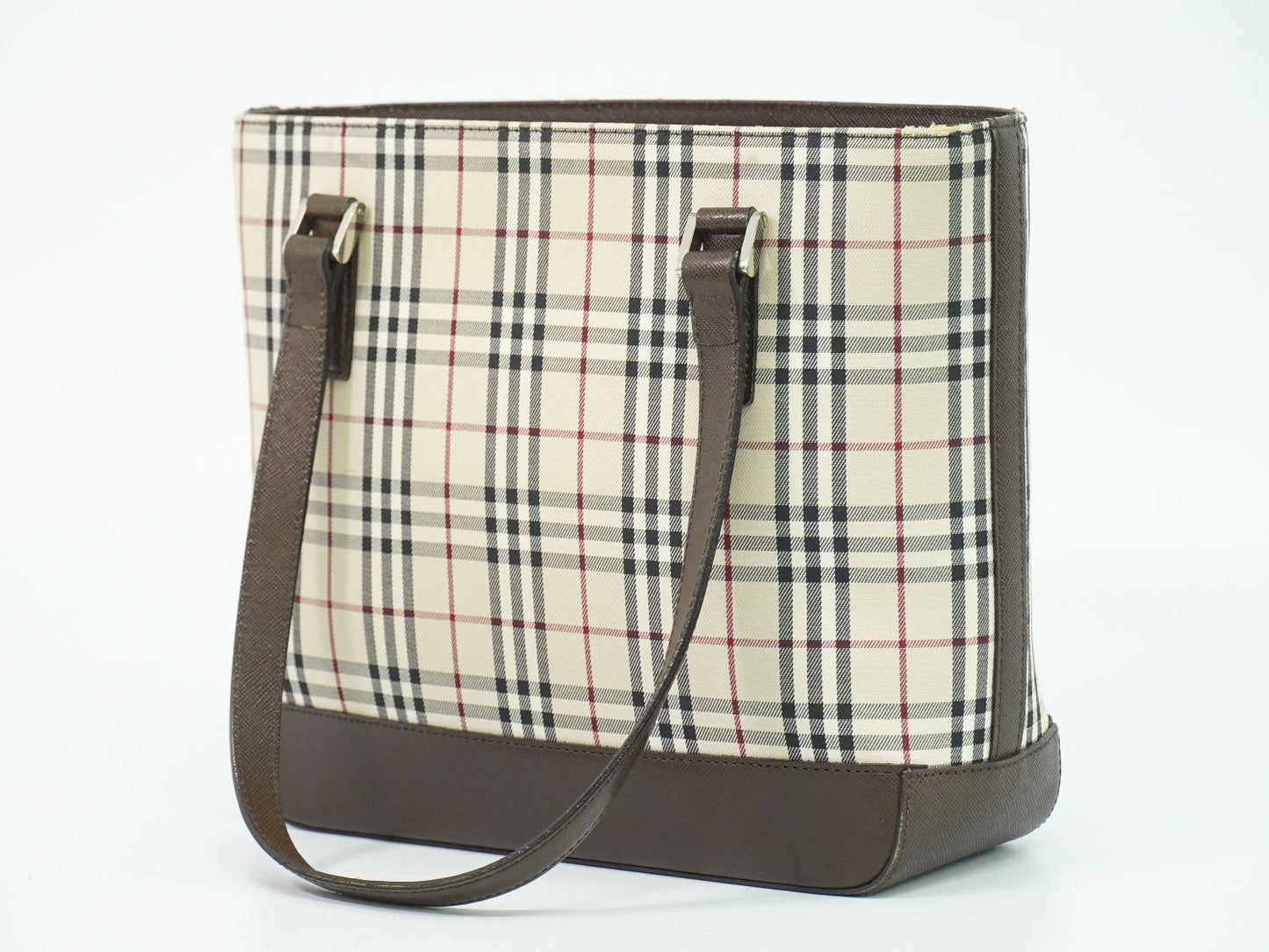 BURBERRY ノバチェック ショルダーバッグ ベージュ ブラウン