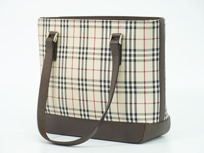 BURBERRY ノバチェック ショルダーバッグ ベージュ ブラウン