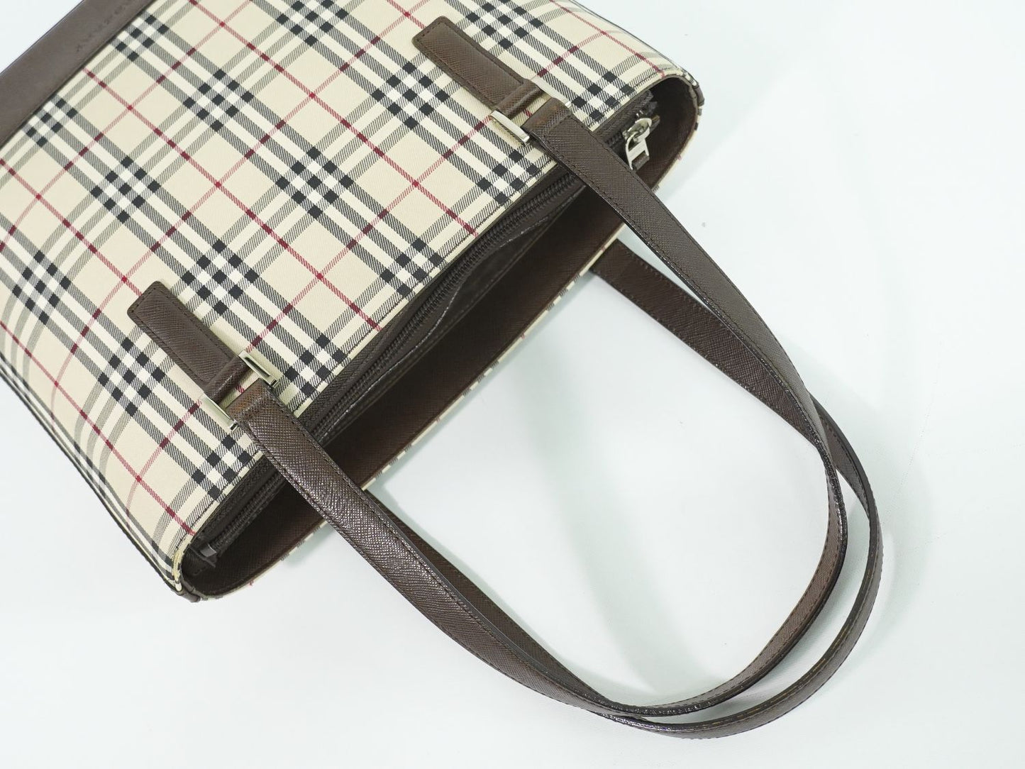 BURBERRY ノバチェック ショルダーバッグ ベージュ ブラウン