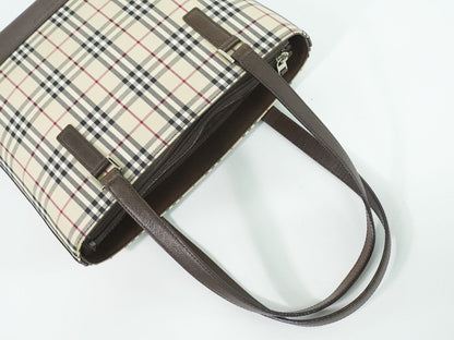 BURBERRY ノバチェック ショルダーバッグ ベージュ ブラウン
