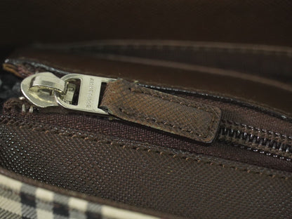 BURBERRY ノバチェック ショルダーバッグ ベージュ ブラウン