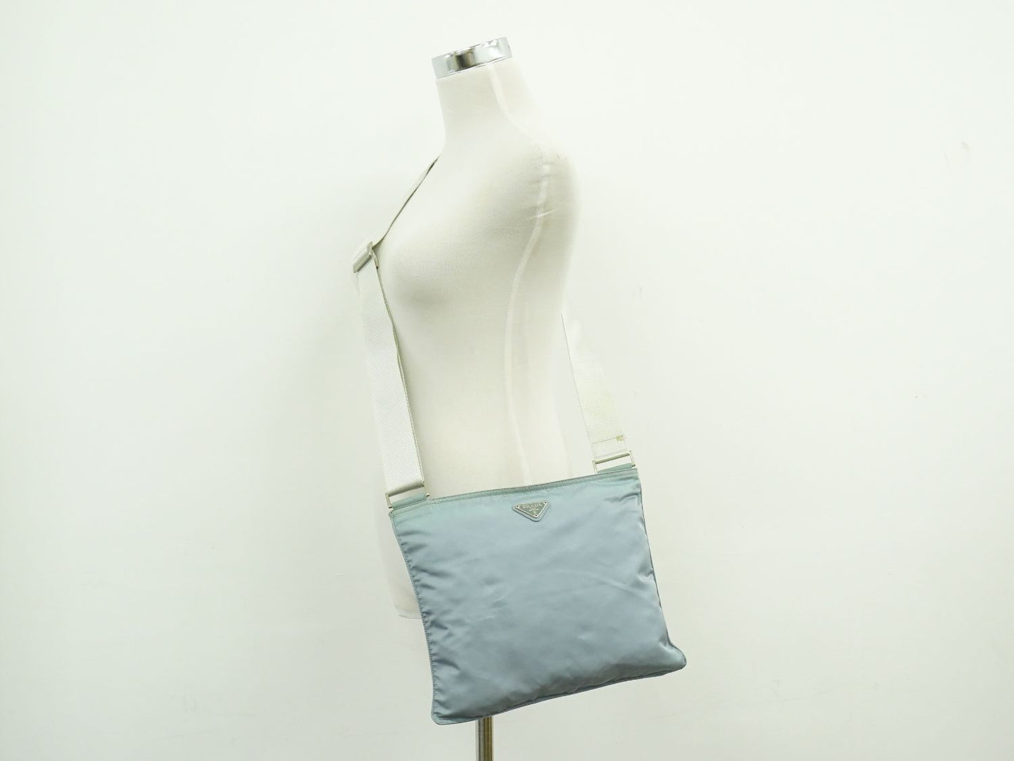 PRADA ショルダーバッグ ライトブルー