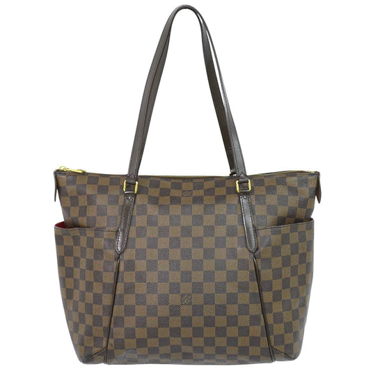LOUIS VUITTON トータリー MM ダミエ エベヌ トートバッグ N41281
