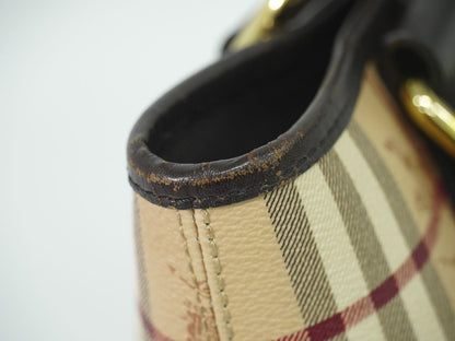 BURBERRY ノバチェック トートバッグ ベージュ