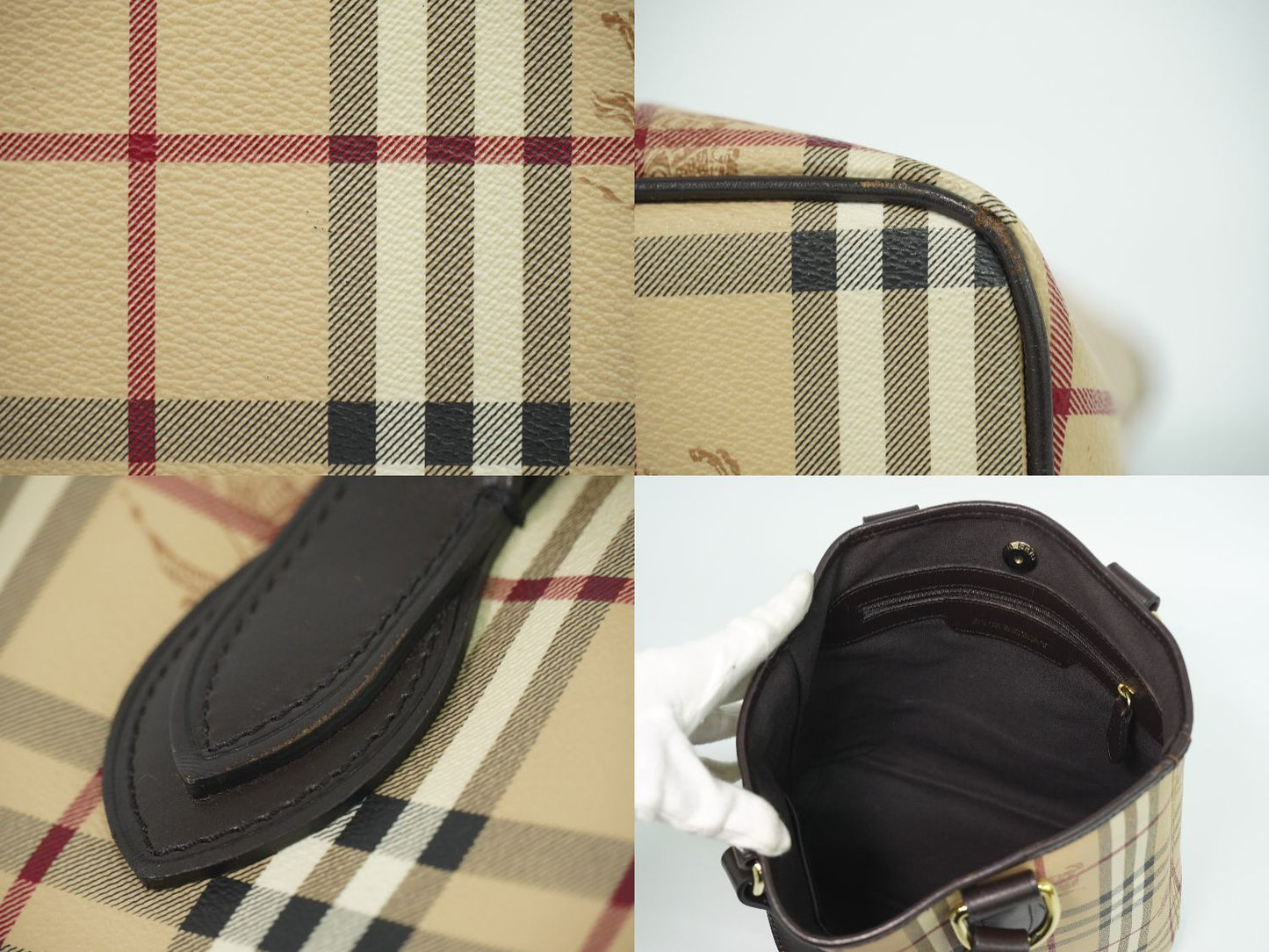 BURBERRY ノバチェック トートバッグ ベージュ