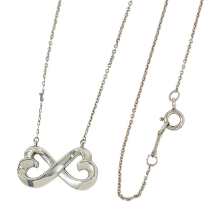 TIFFANY & Co. ダブルラビングハート 925 ネックレス シルバー