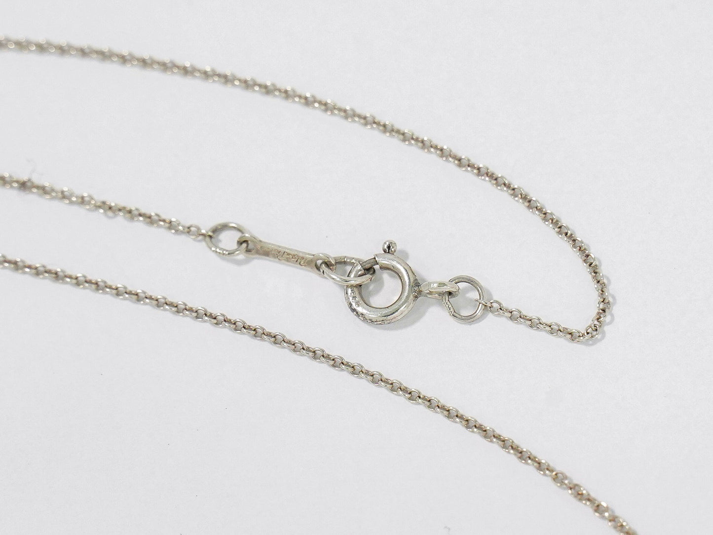 TIFFANY & Co. ダブルラビングハート 925 ネックレス シルバー