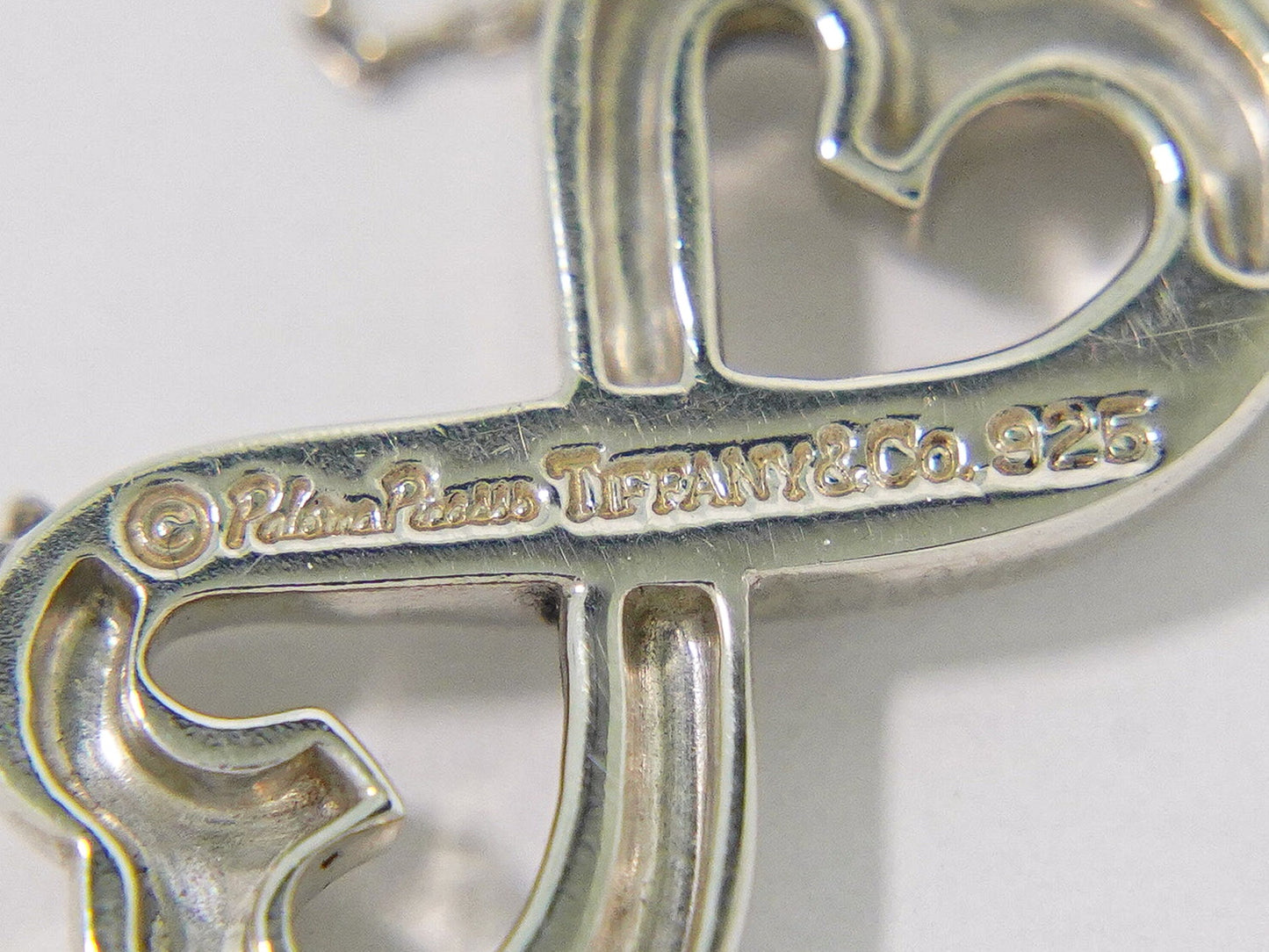 TIFFANY & Co. ダブルラビングハート 925 ネックレス シルバー