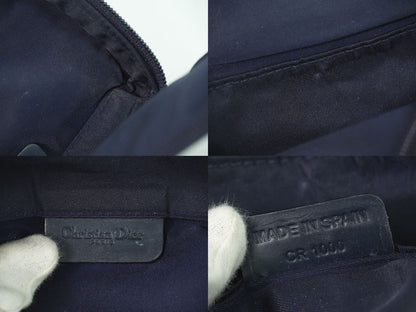 Christian Dior サドル トロッター ポーチ ネイビー