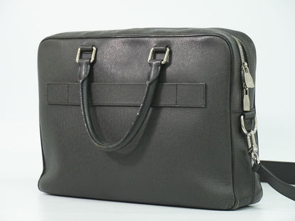 LOUIS VUITTON ポルトドキュマン ビジネス タイガ レザー 2WAY ビジネスバッグ アルドワーズ M33405
