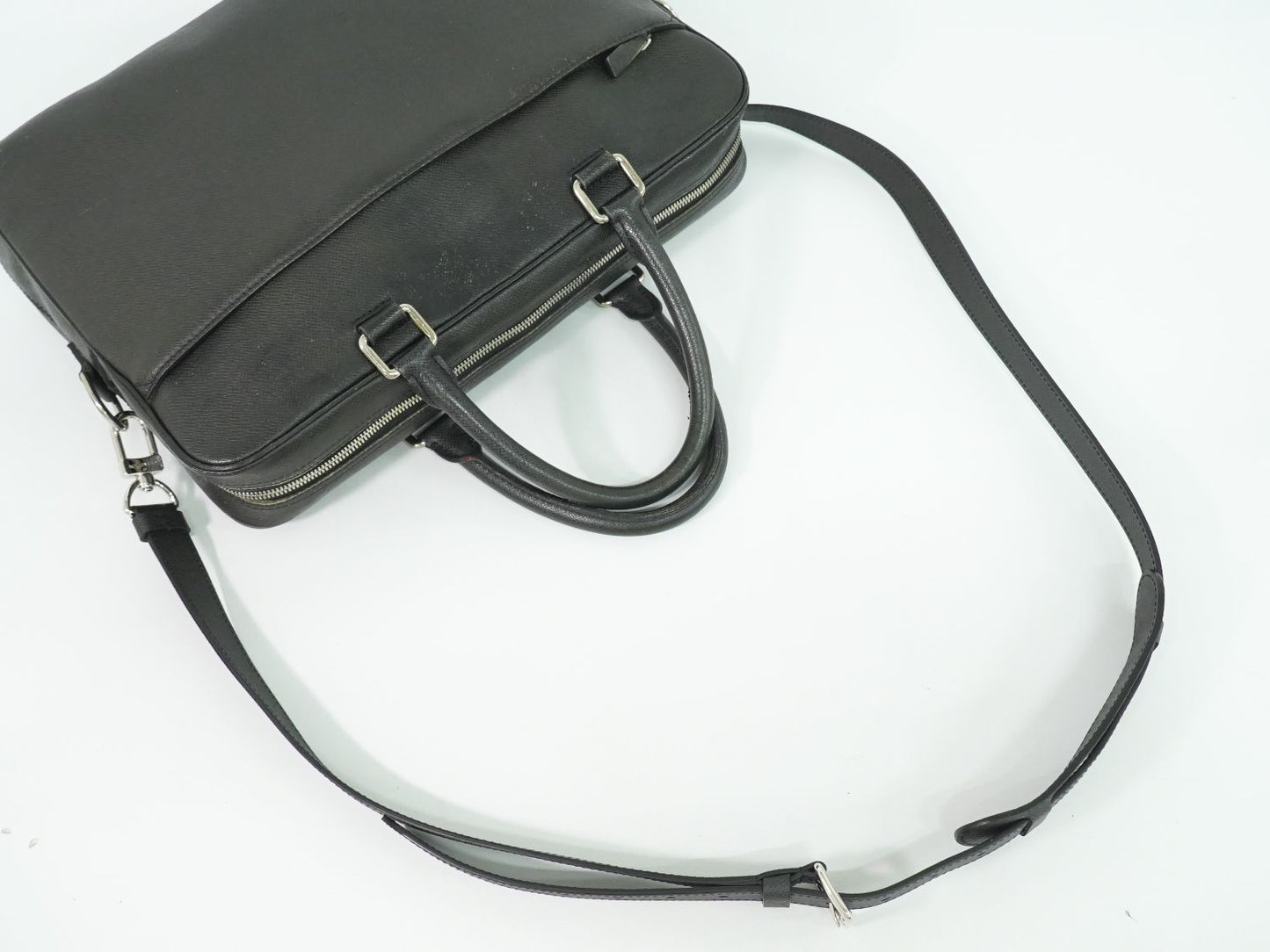 LOUIS VUITTON ポルトドキュマン ビジネス タイガ レザー 2WAY ビジネスバッグ アルドワーズ M33405