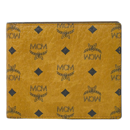 MCM ヴィセトス 折財布 ブラウン