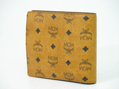 MCM ヴィセトス 折財布 ブラウン
