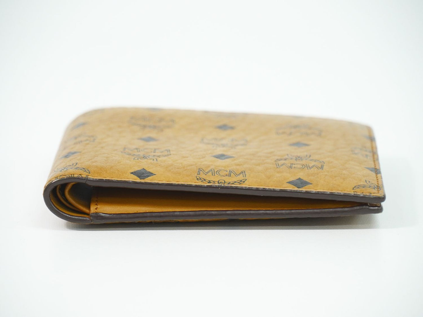 MCM ヴィセトス 折財布 ブラウン