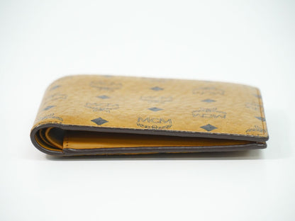 MCM ヴィセトス 折財布 ブラウン