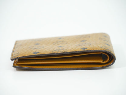 MCM ヴィセトス 折財布 ブラウン
