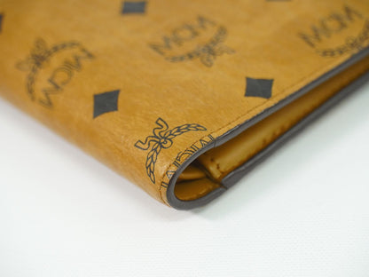 MCM ヴィセトス 折財布 ブラウン