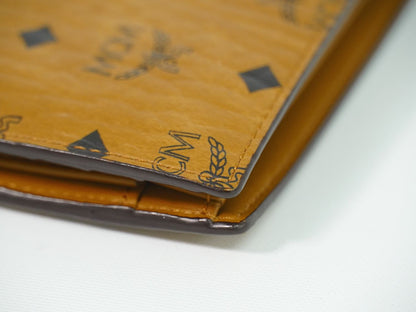 MCM ヴィセトス 折財布 ブラウン