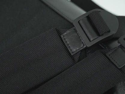 JIMMY CHOO ウィルマー ハウンドトゥース リュックサック ブラック ホワイト