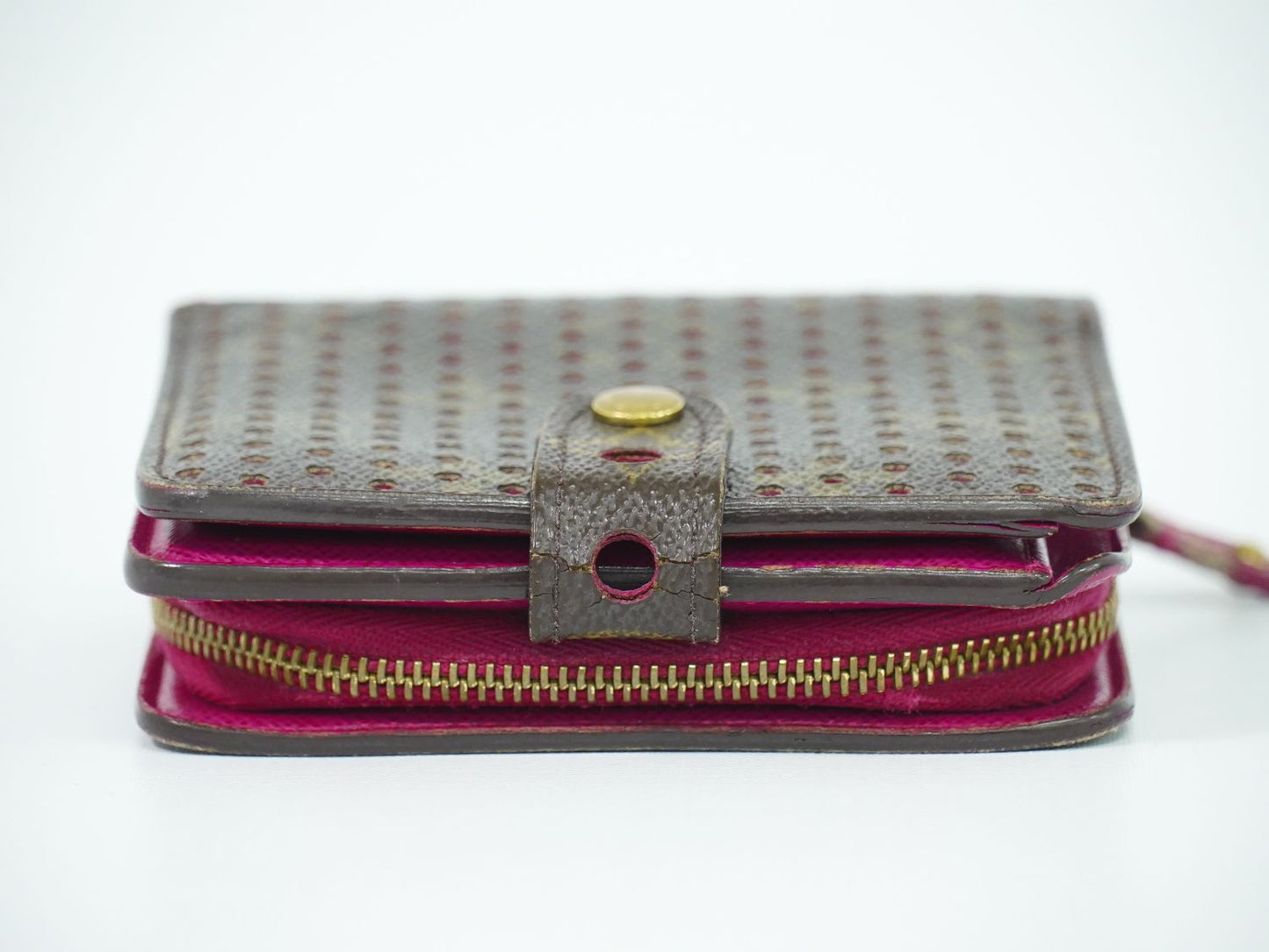 LOUIS VUITTON コンパクトジップ モノグラム ペルフォ 折財布 M95188