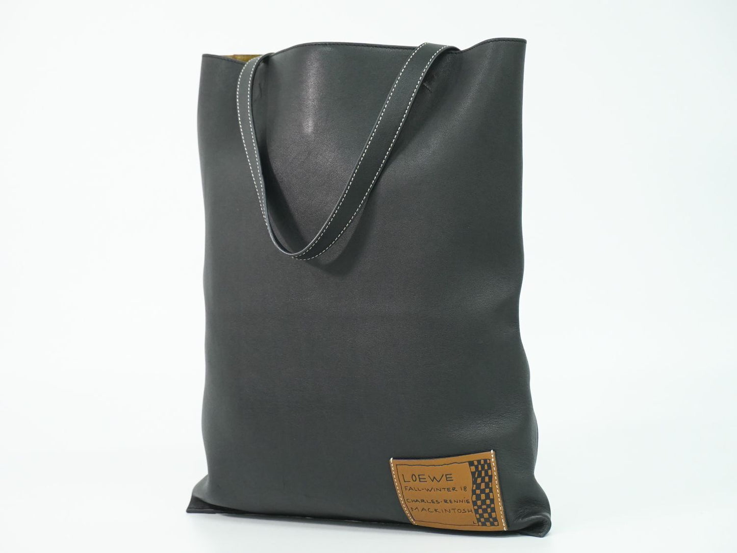 LOEWE チャールズ レニー マッキントッシュ コラボ ショルダーバッグ ブラック グレー