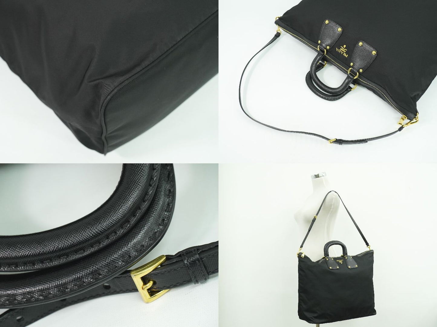 PRADA 2WAY ショルダーバッグ ブラック