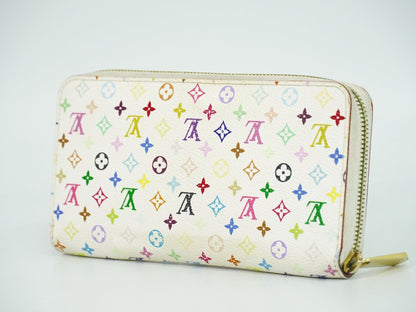 LOUIS VUITTON ジッピーウォレット モノグラム マルチカラー 長財布 ブロン M60241