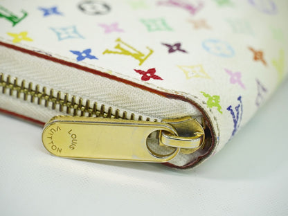 LOUIS VUITTON ジッピーウォレット モノグラム マルチカラー 長財布 ブロン M60241