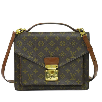 LOUIS VUITTON モンソー モノグラム 2WAY ショルダーバッグ M51185