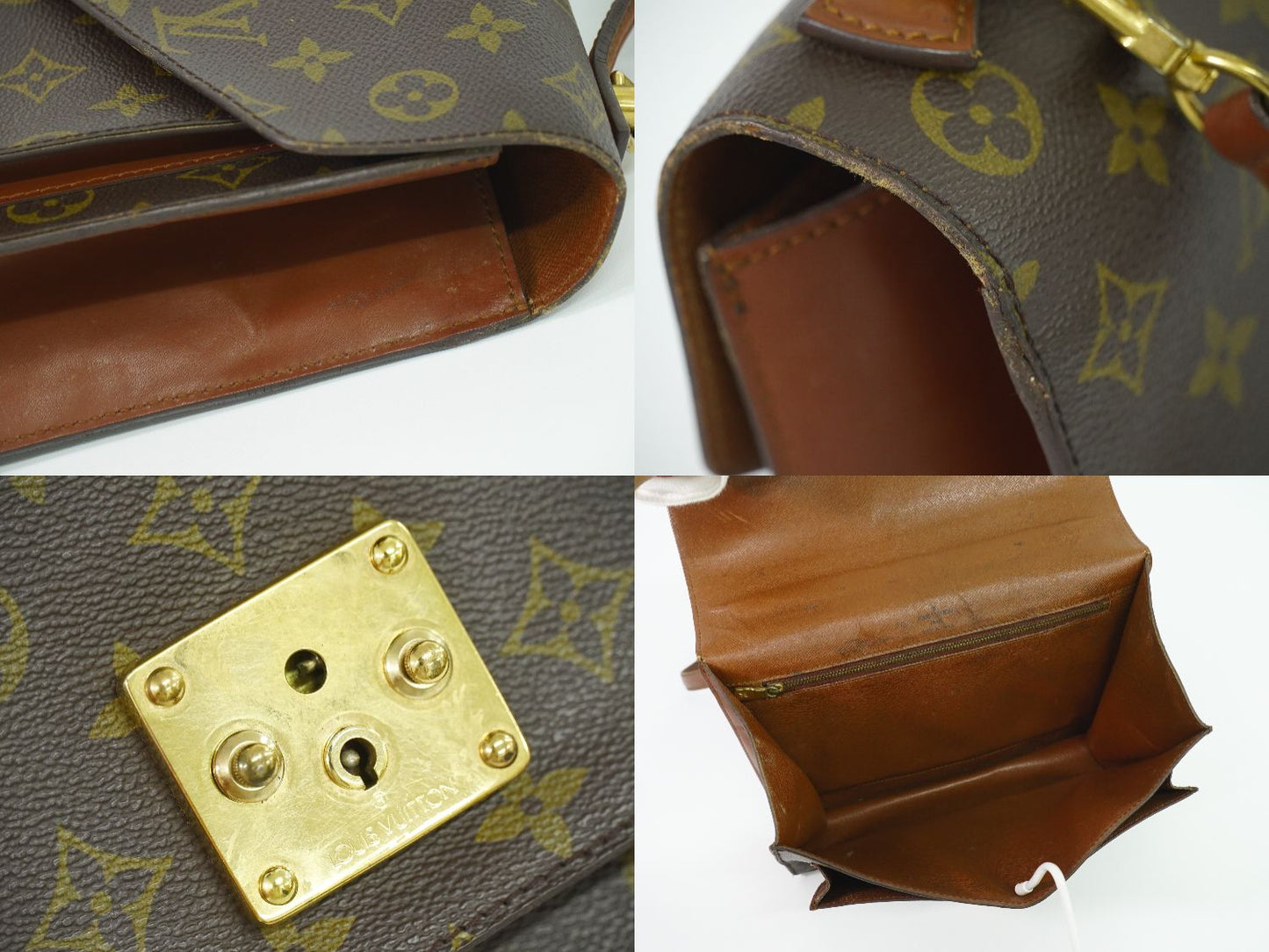 LOUIS VUITTON モンソー 26 モノグラム 2WAY ショルダーバッグ M51187
