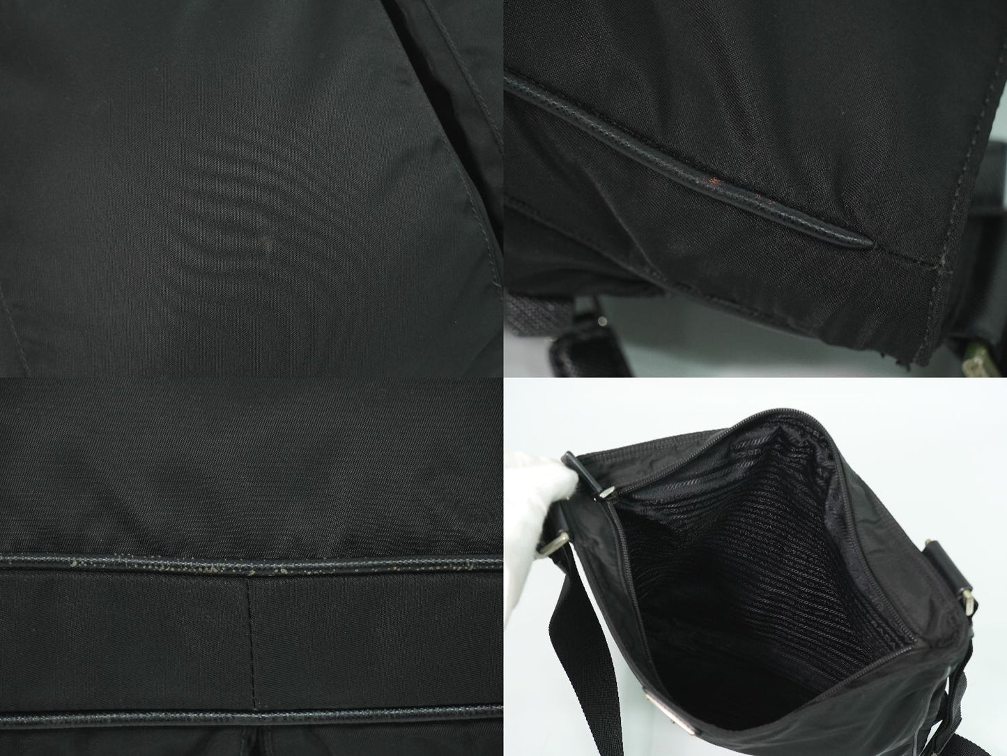 PRADA テスート ショルダーバッグ ブラック VA0220