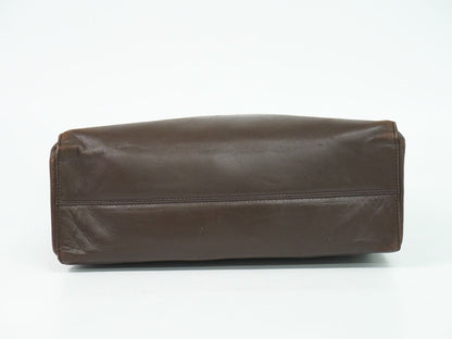 LOEWE アナグラム 2WAY ショルダーバッグ ブラウン