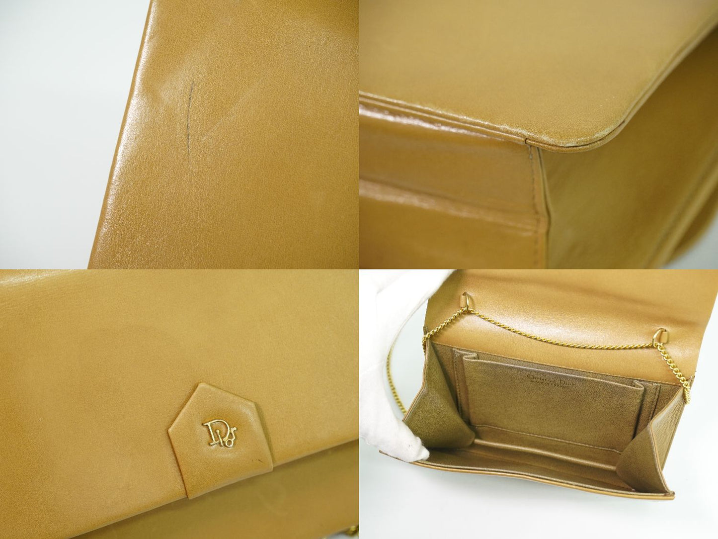 Christian Dior ショルダーバッグ ベージュ