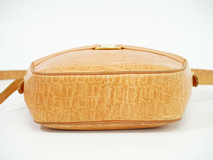 Salvatore Ferragamo ヴァラ ショルダーバッグ オレンジ